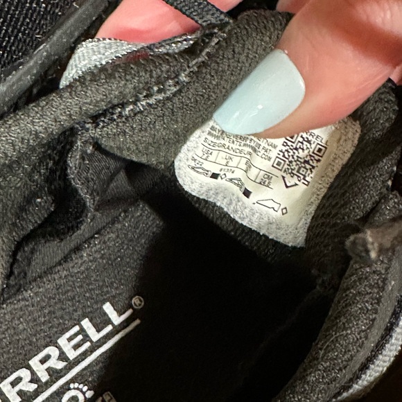 Women’s merrell hiking barefoot - trail glove 6 black with Gray Accents 7.5 - Picture 6 of 7